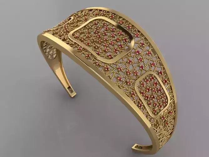 GC GOLD BRC054-Diamond gold BRACELET 