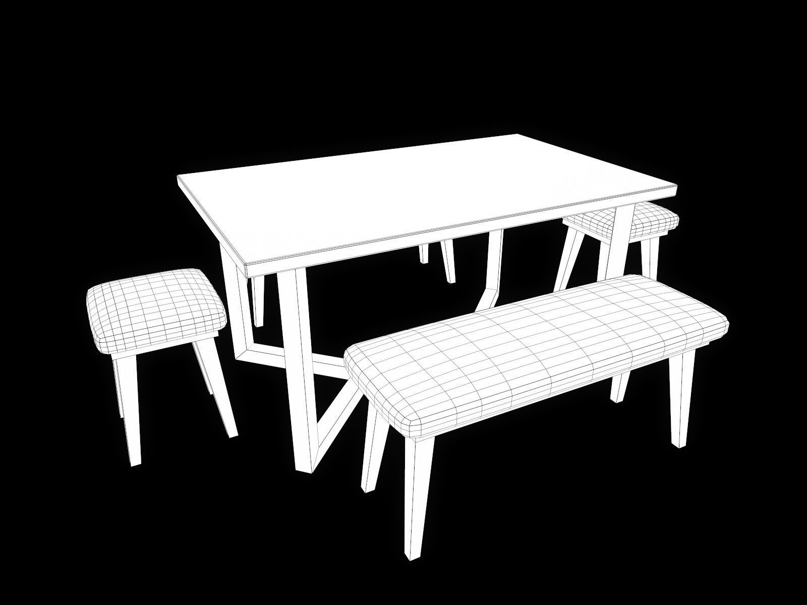 Lowploy Interior pack 3D model_68