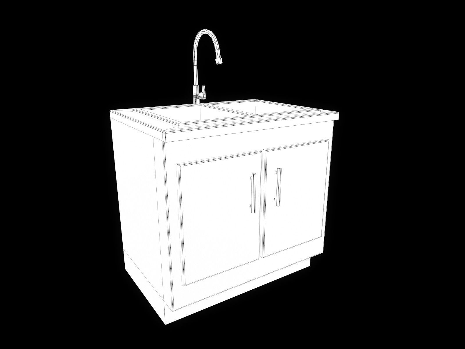 Lowploy Interior pack 3D model_51