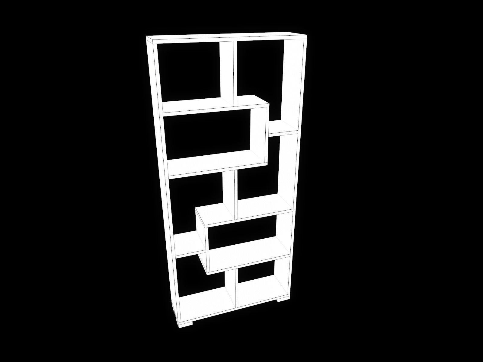 Lowploy Interior pack 3D model_60