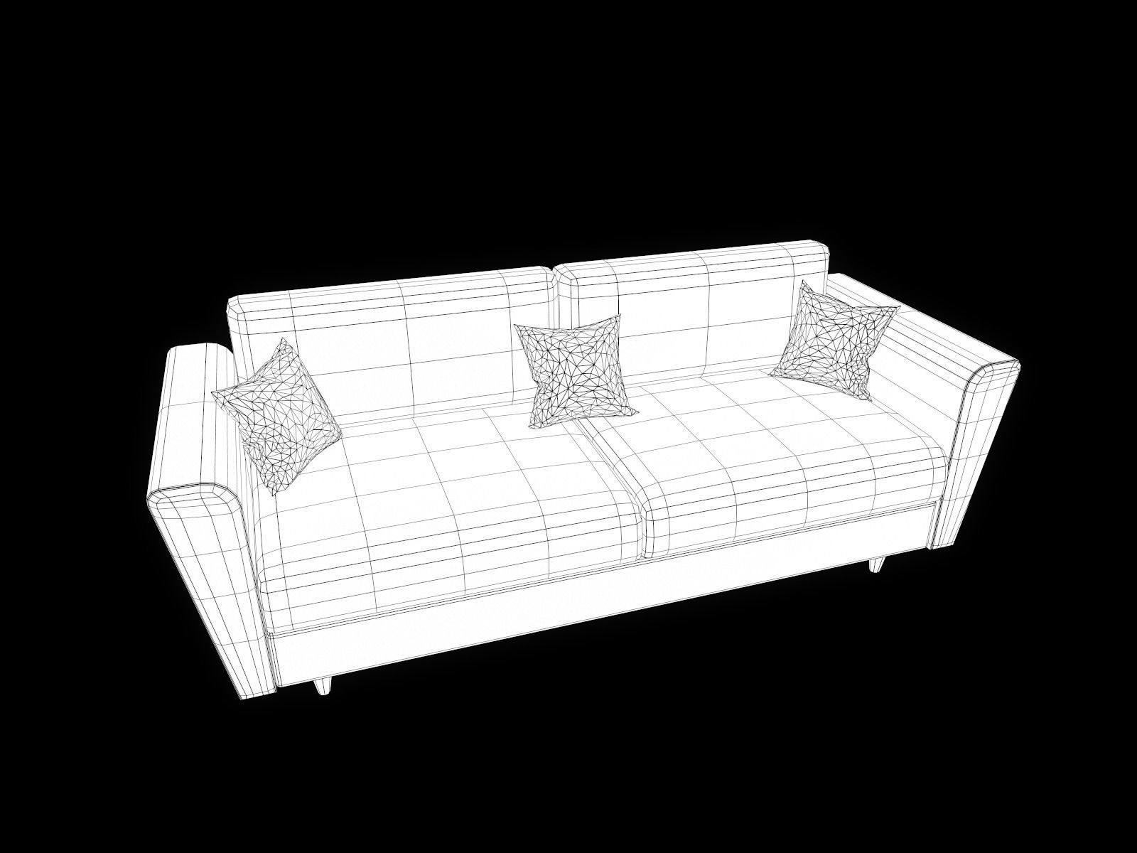 Lowploy Interior pack 3D model_41