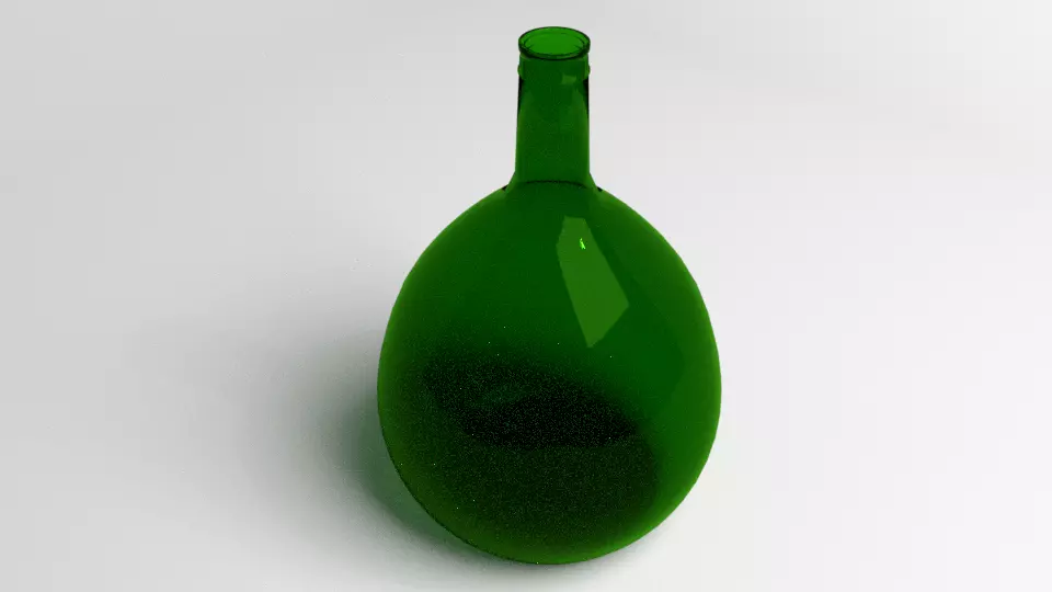 Wine Bottle 1 3D model