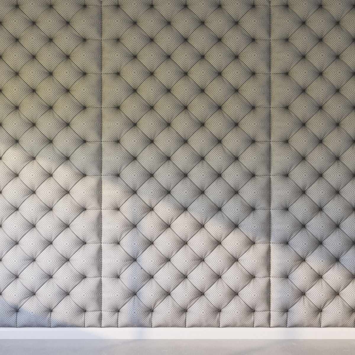 Decorative wall panel 2 3D model_3