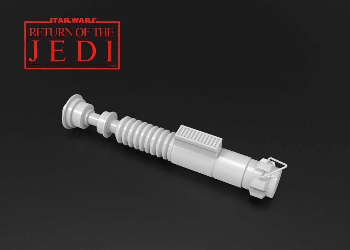 Luke Skywalker Lightsaber ROTJ ISYCANL 3D print model_1