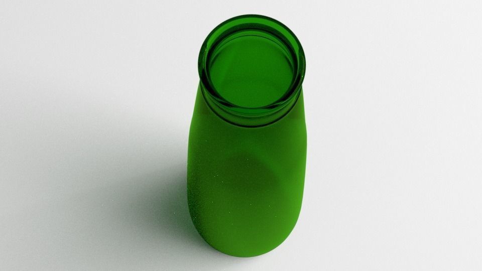 Wine Bottle 3 3D model_2
