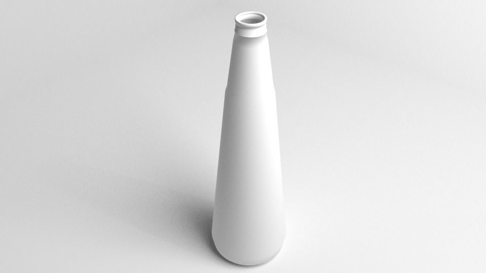 Wine Bottle 3 3D model_4
