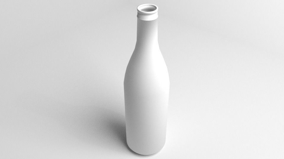Wine Bottle 4 3D model_4