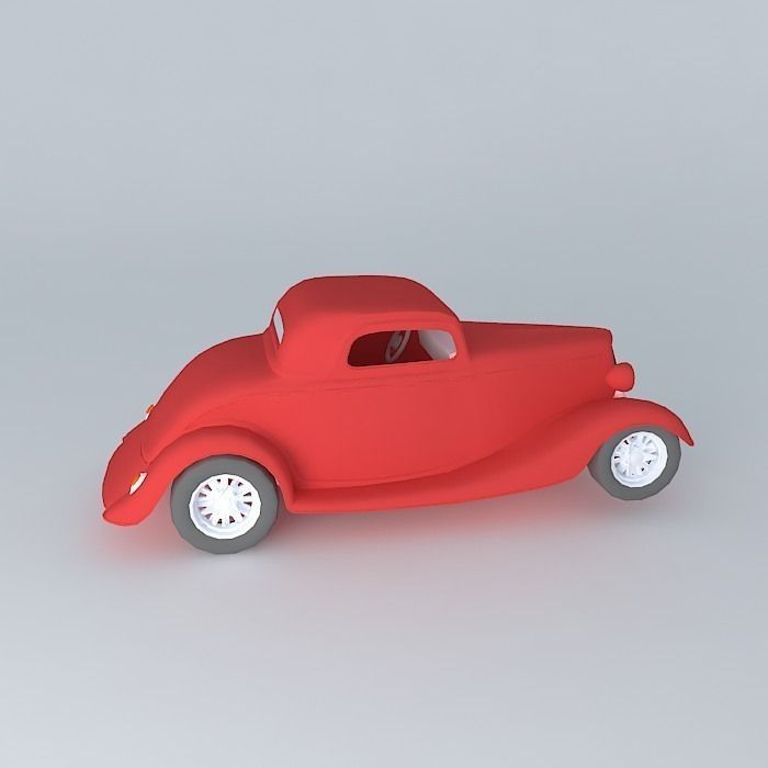Hotrod ford coupe Free 3D model_2