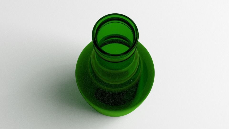Wine Bottle 5 3D model_2