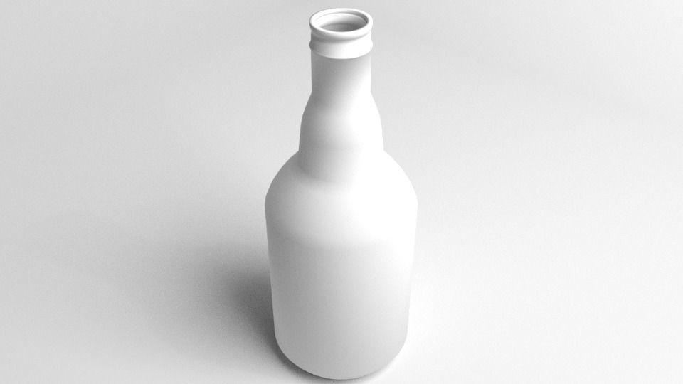 Wine Bottle 5 3D model_4