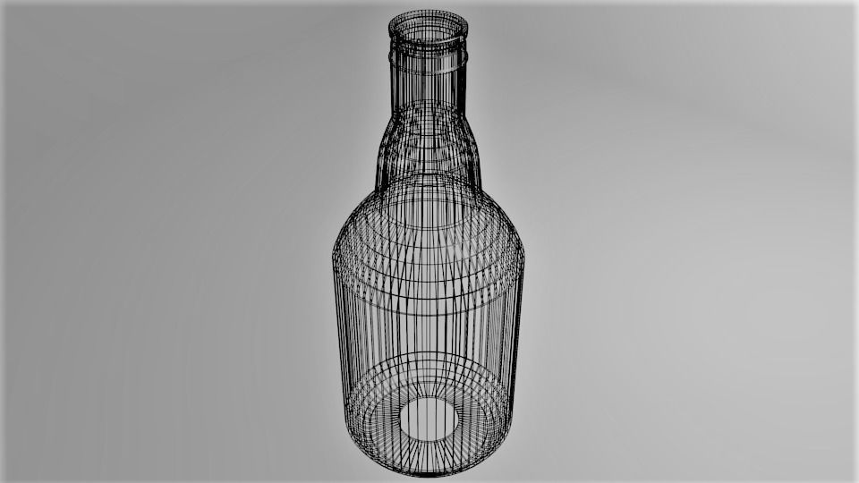 Wine Bottle 5 3D model_5
