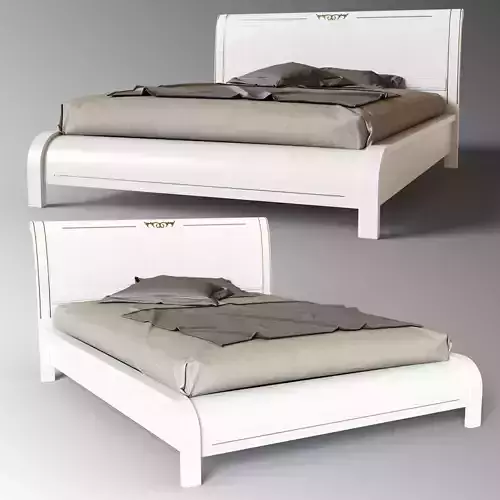Bed Knaja Free 3D model
