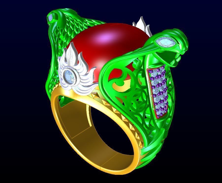 DIAMOND JEWELLERY 3D print model_2