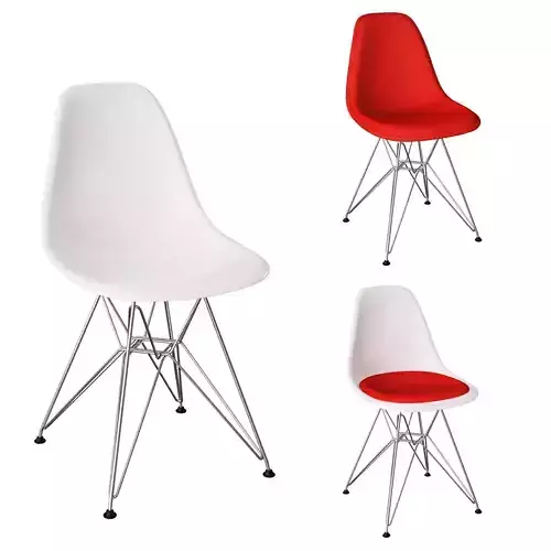 Eames Plastic Side Chair 