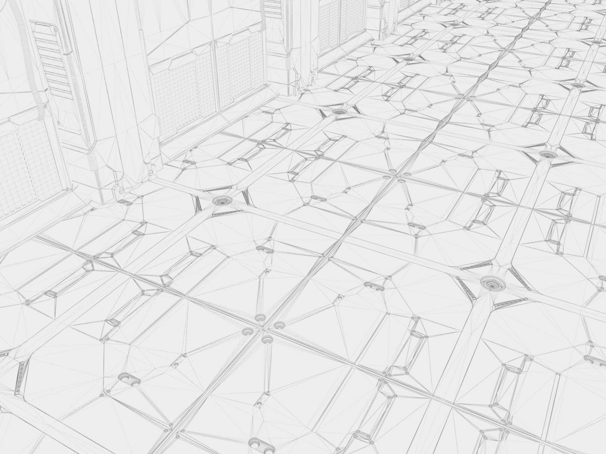 wall and flor asset V5 3D model_17