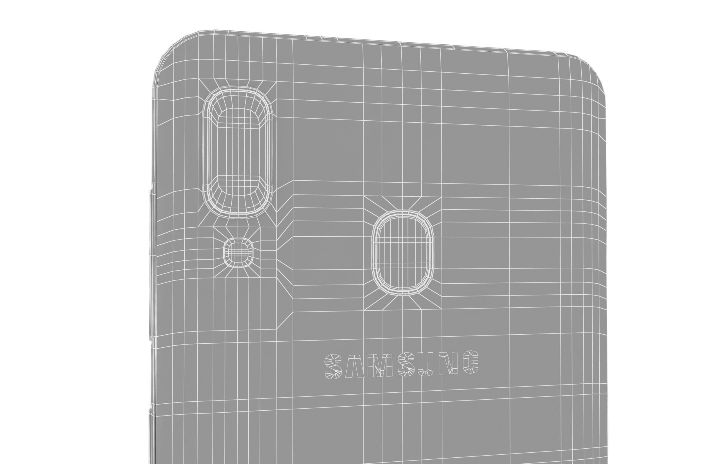 Samsung Galaxy M10s Stainless Black 3D model_18