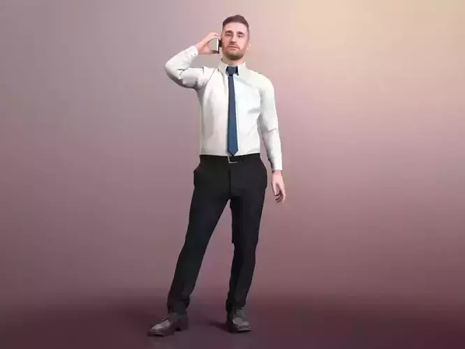 Tony 20377-04 - Animated Talking Business Man