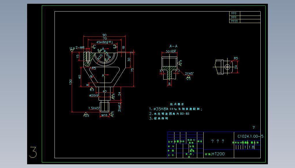 1000x2400 drum type magnetic separator complete set of drawings 3D model_3