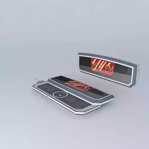 Digital Radio 3d challenge Free 3D model Digital Radio 3d challenge Free 3D model
