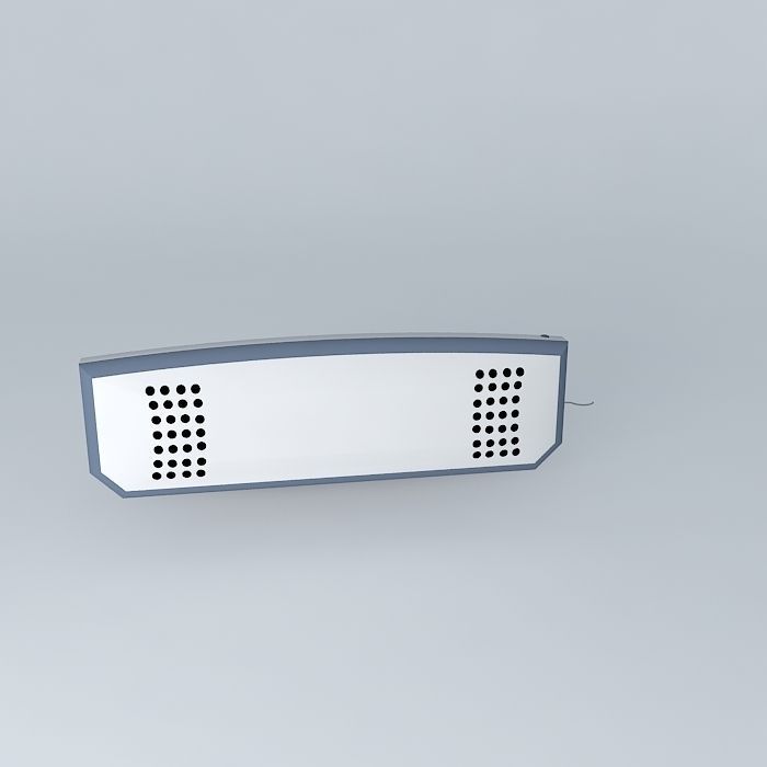 Digital Radio 3d challenge Free 3D model_2