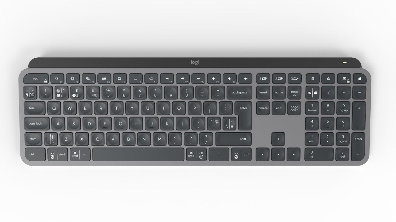 Logitech MX Keys Wireless PC Keyboard 3D model_9