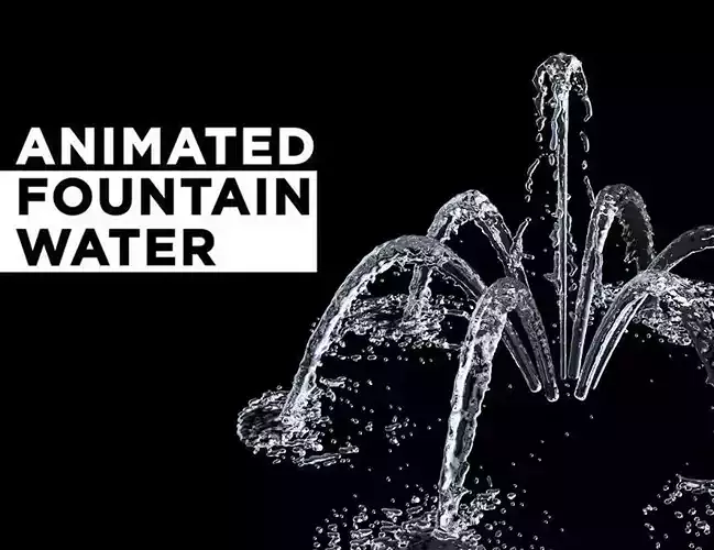 Fountain Water 3D model