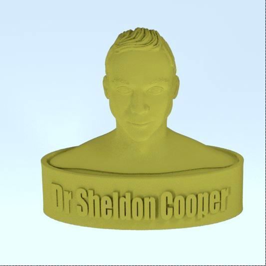 SHELDON COOPER ET LEONARD HOFSTADTER 3D print model_11
