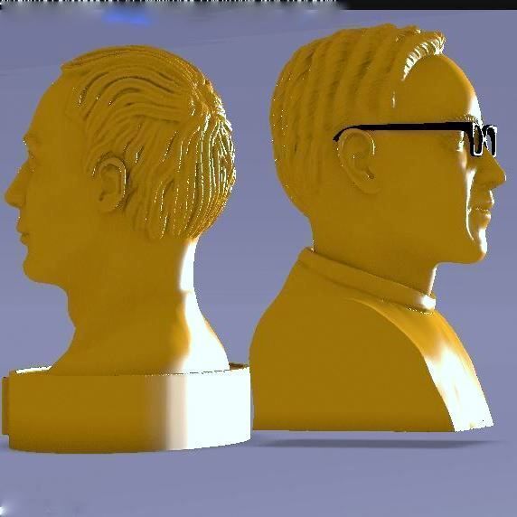 SHELDON COOPER ET LEONARD HOFSTADTER 3D print model_3