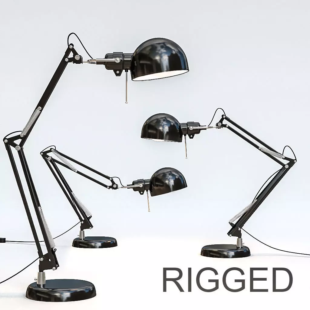 Forsa desk lamp - desk lamp 3D model