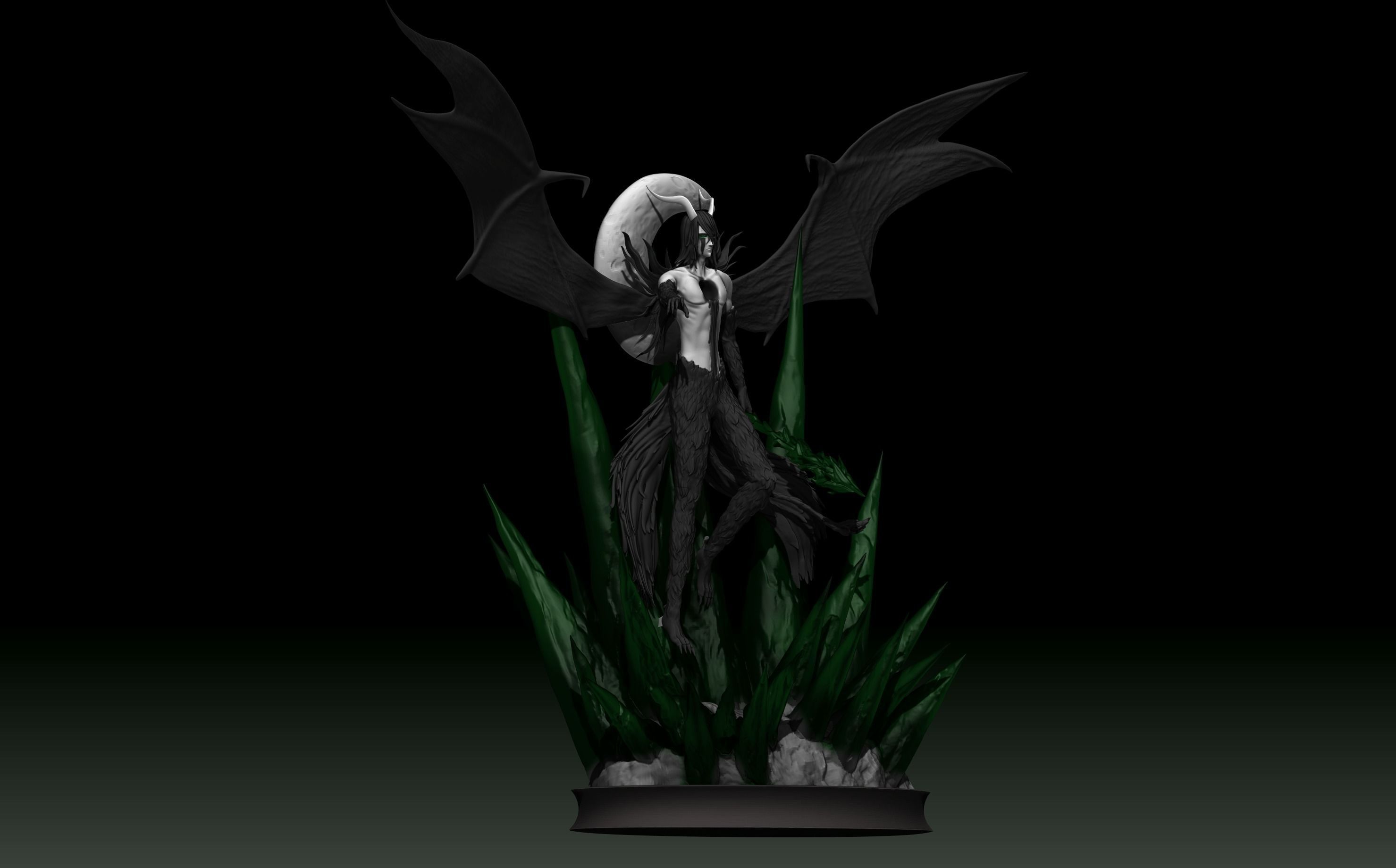 Bleach - Ulquiorra cifer 3d print statue 3D print model_5