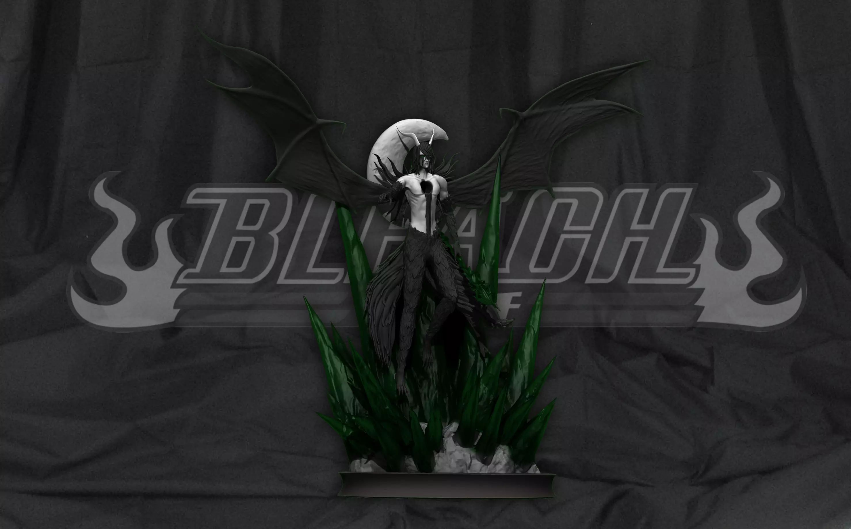 Bleach - Ulquiorra cifer 3d print statue 3D print model_0