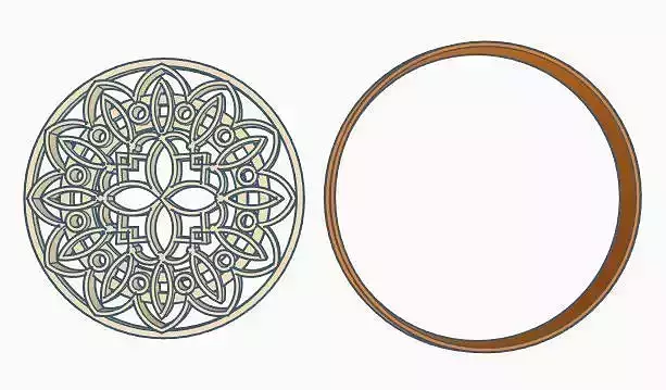 Mandala Cookie Cutter Set 