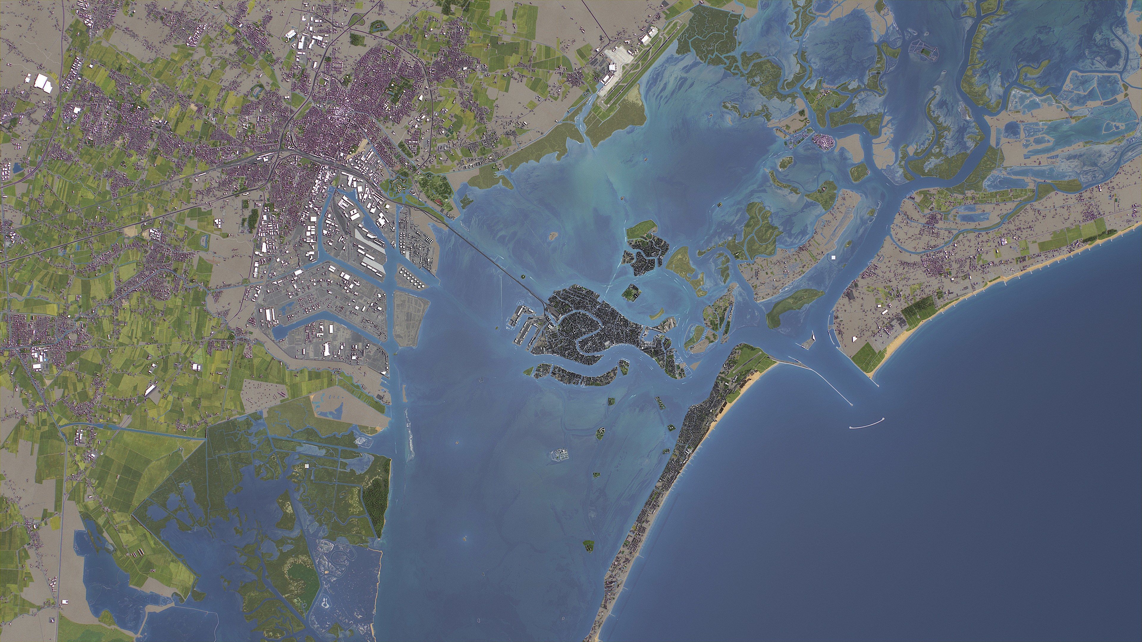 Venice - 3D City Model Low-poly 3D model_16