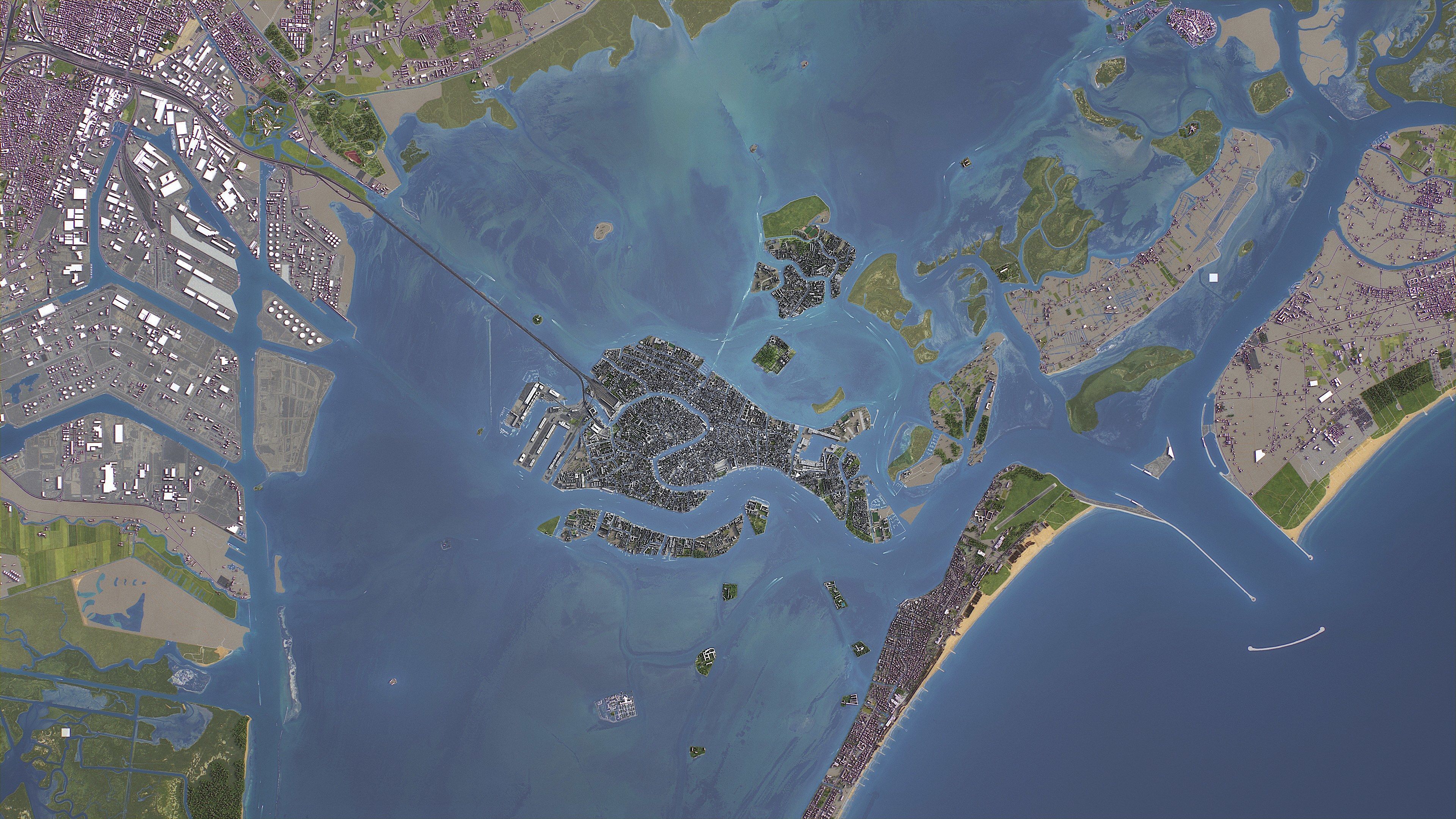 Venice - 3D City Model Low-poly 3D model_15