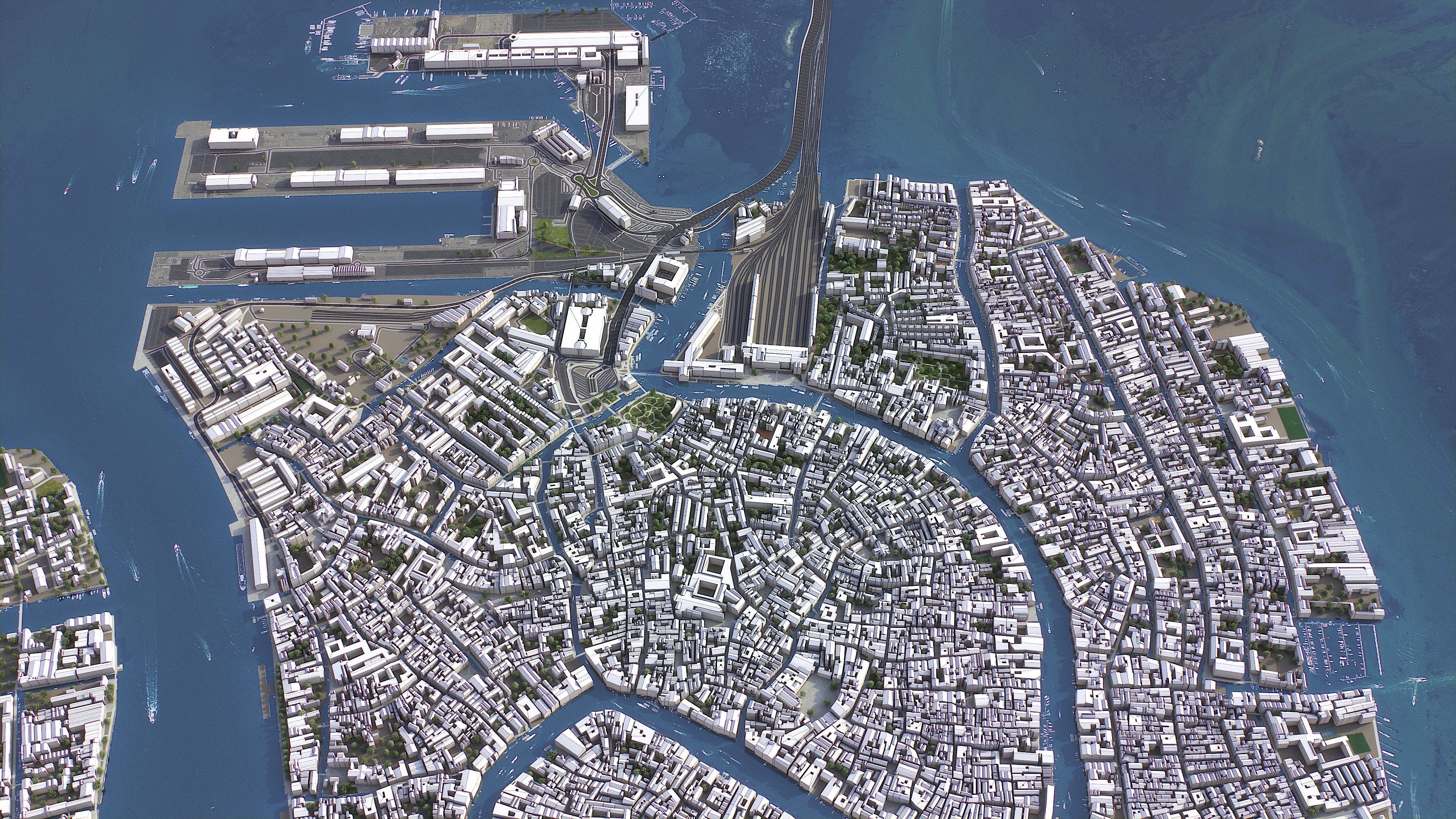 Venice - 3D City Model Low-poly 3D model_4