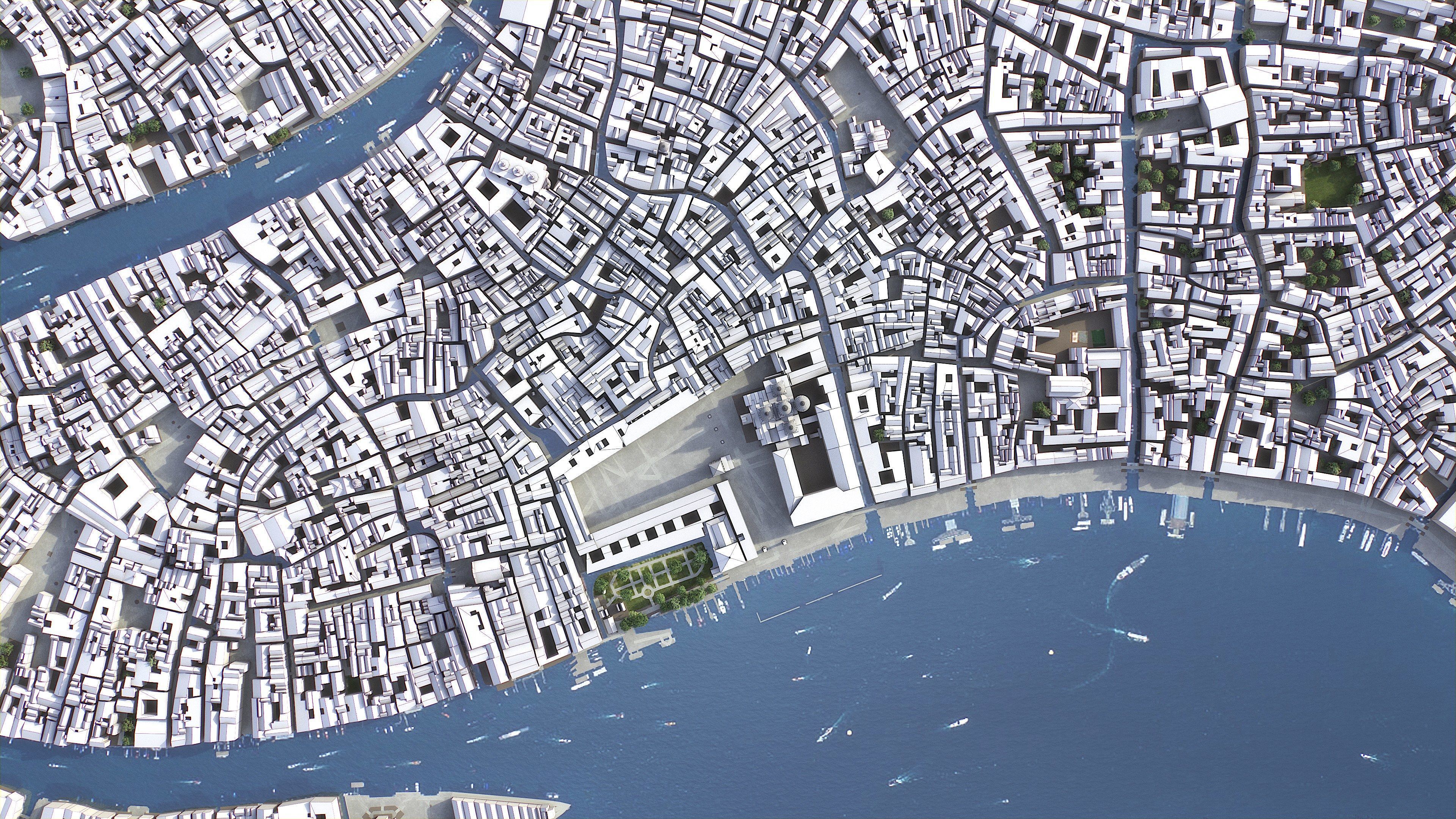 Venice - 3D City Model Low-poly 3D model_11