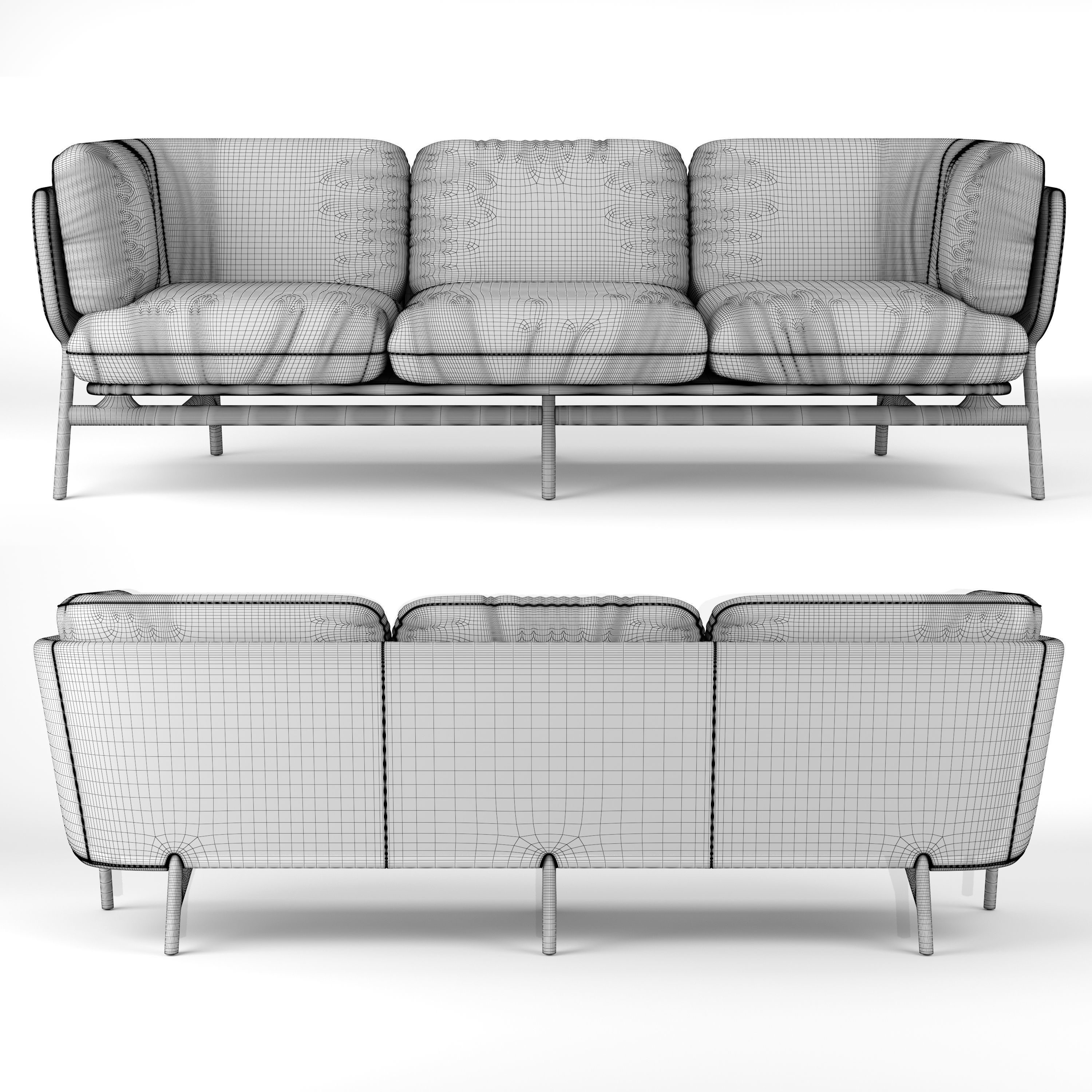 STANLEY 3-SEATER SOFA 3D model_4