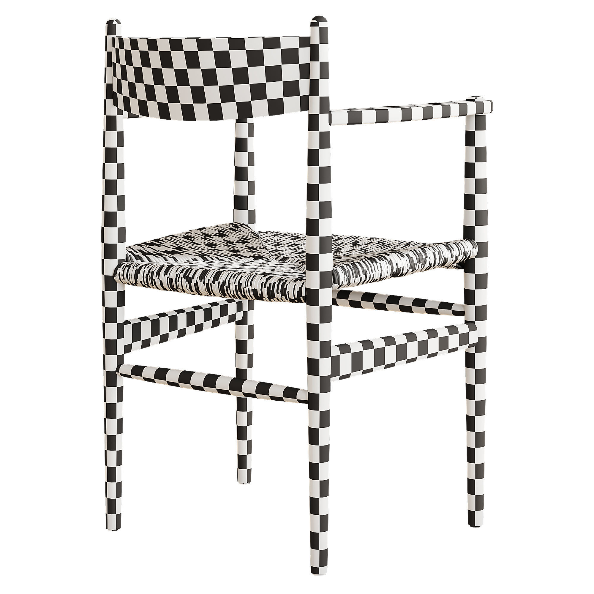 CH37 by Hans J Wegner 3D model_7