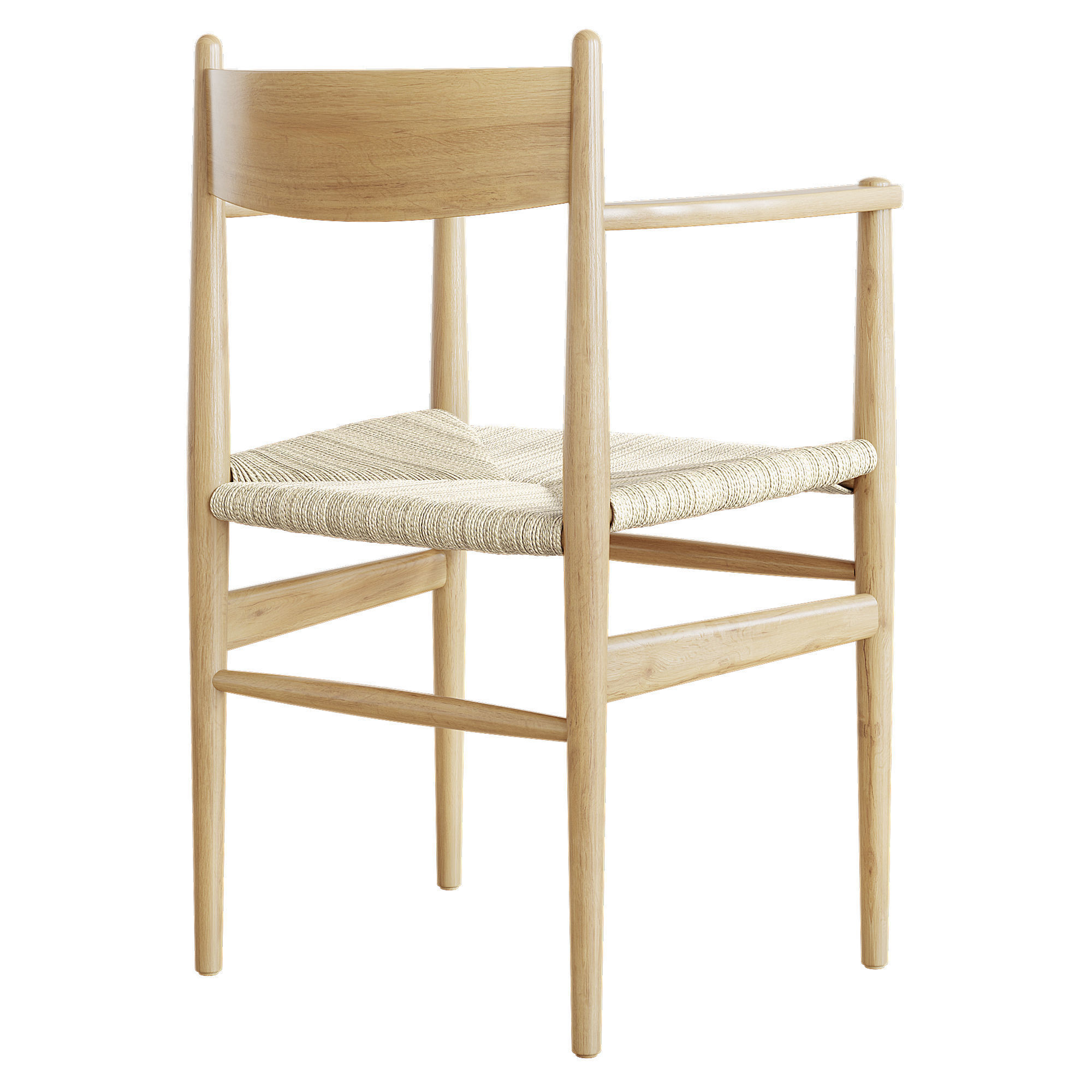 CH37 by Hans J Wegner 3D model_4