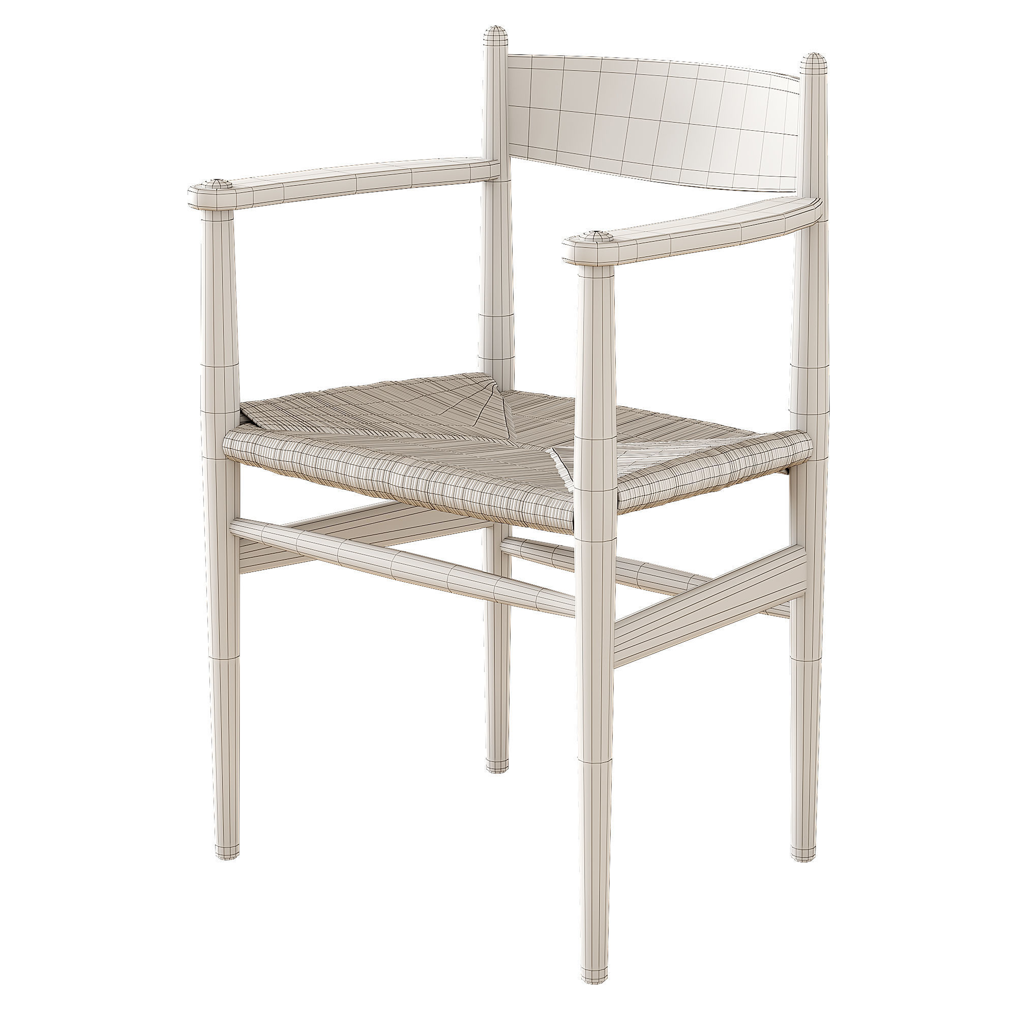 CH37 by Hans J Wegner 3D model_6