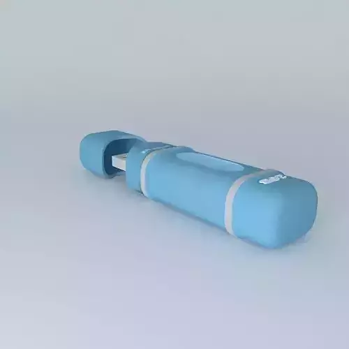 Radical USB Stick Free 3D model