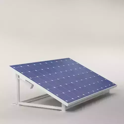 Solar panel 01 3D model