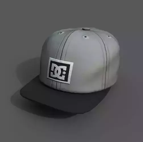 Cap human scifi Generic sport 3d model low poly 