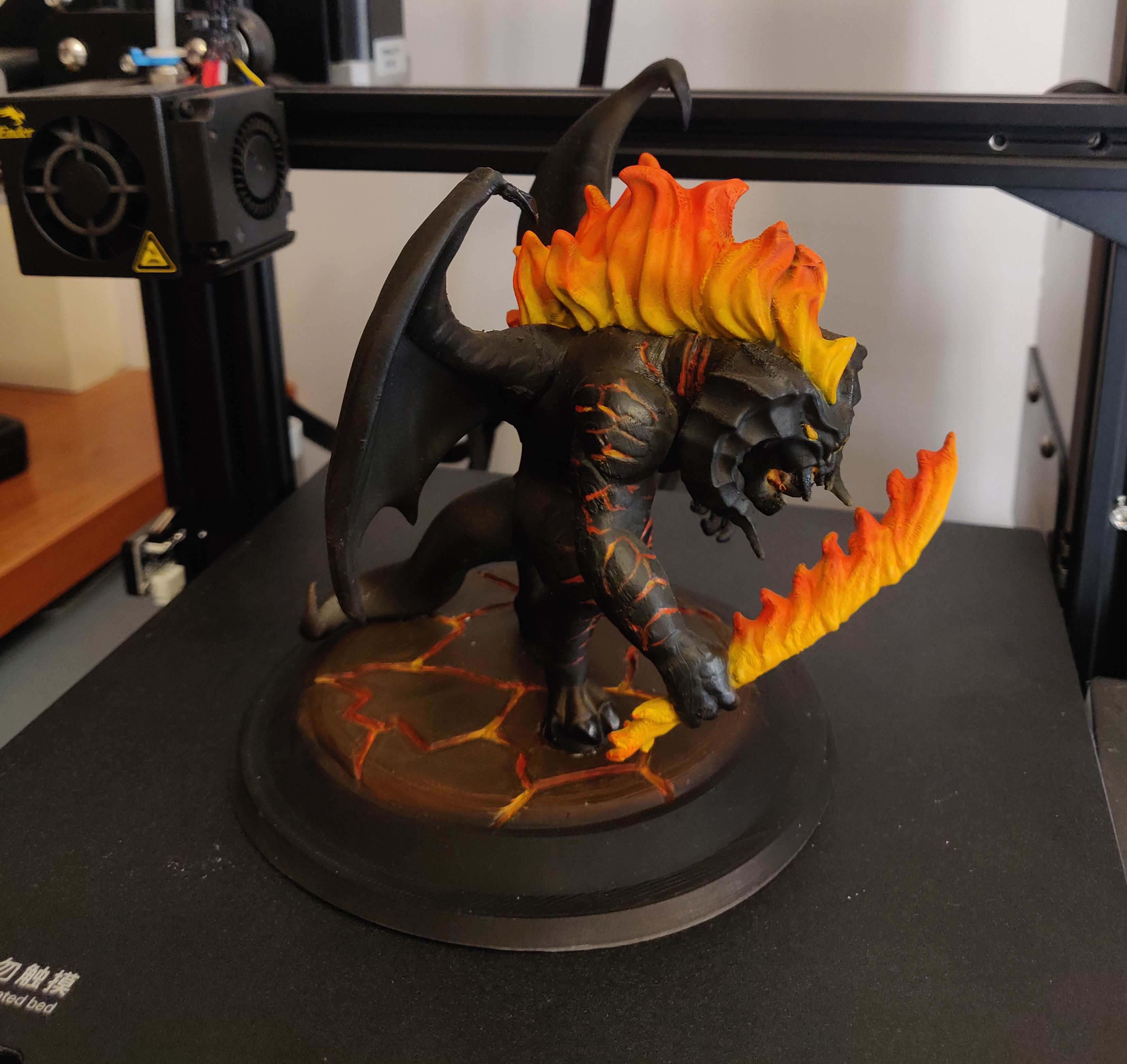 Balrog Stylized 3D Print Model 3D print model_9