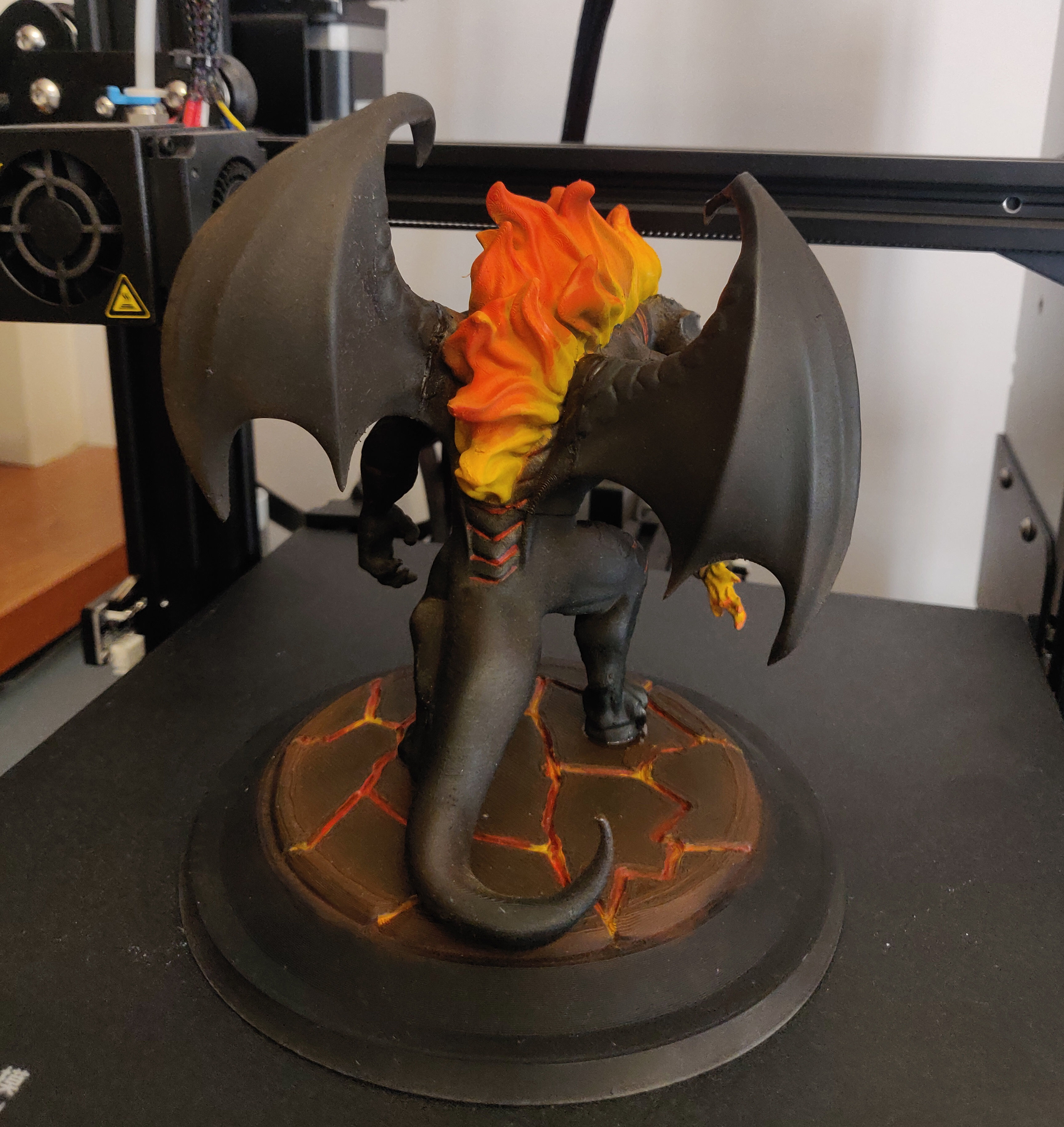 Balrog Stylized 3D Print Model 3D print model_10