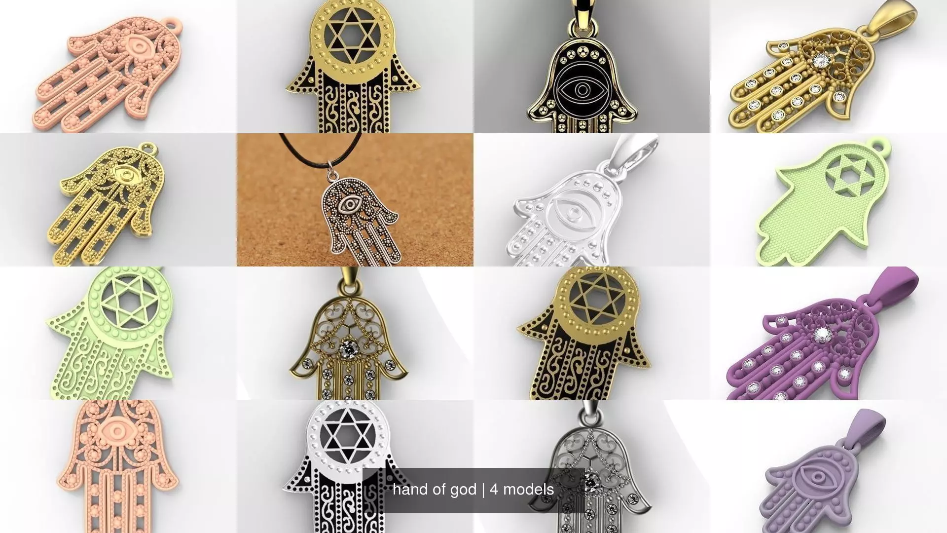 hand of god 3D Model Collection_0