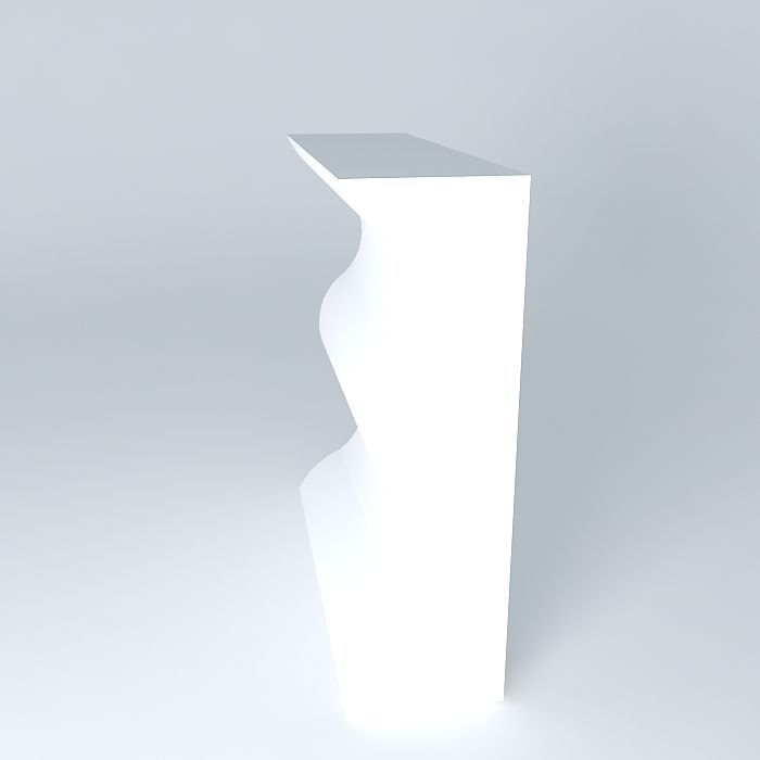 wave foam 4 Free 3D model_2