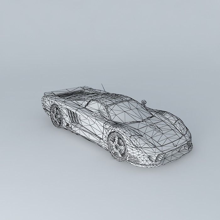Saleen S7 free 3D model | CGTrader