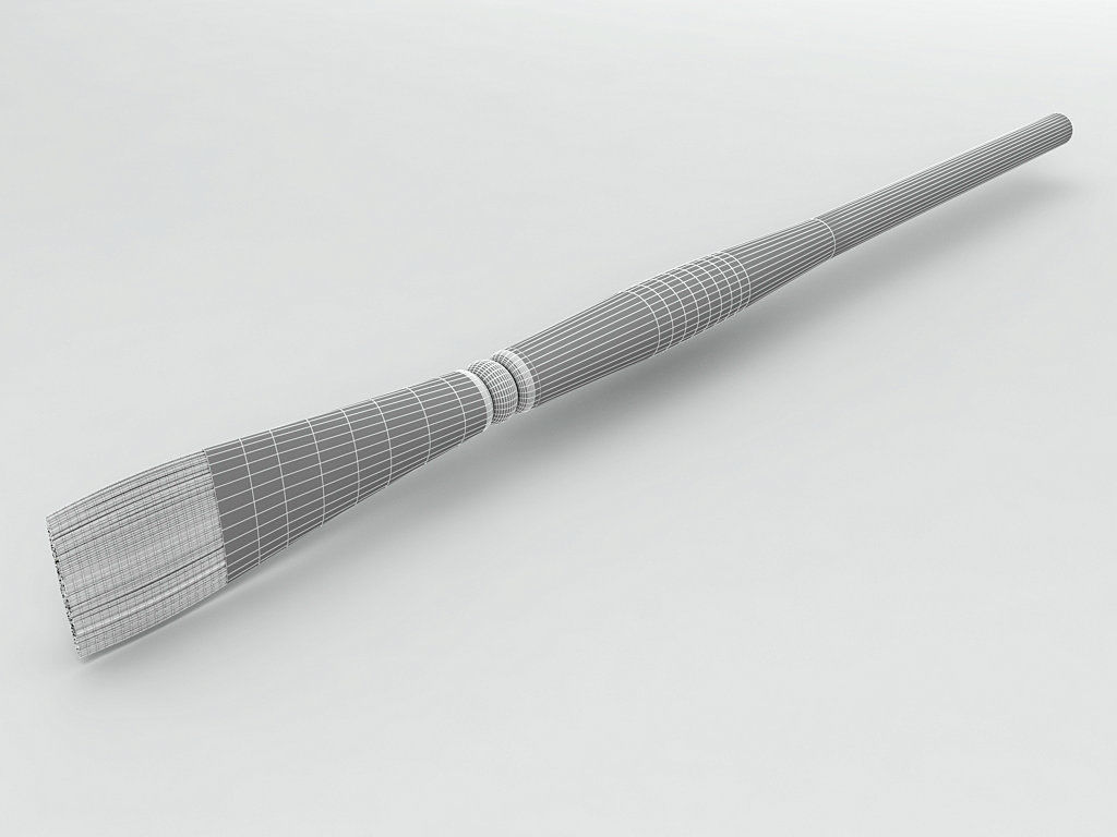 Paint Brush 3D model_1