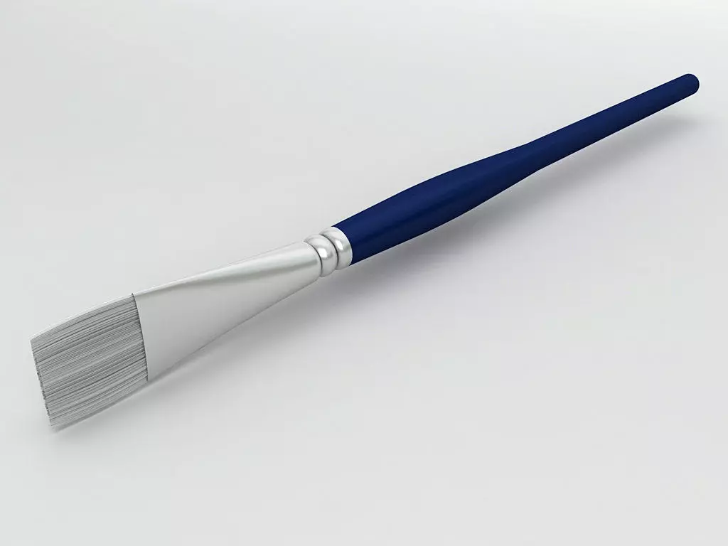 Paint Brush 3D model_0